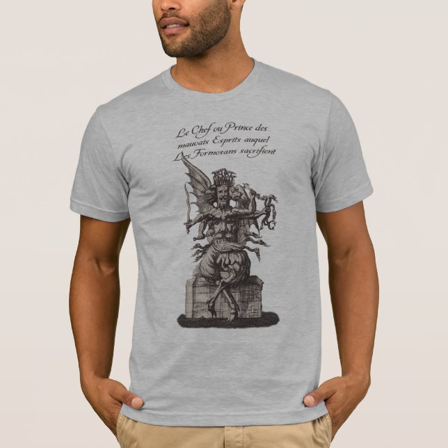 Camiseta Macabramente de Danse - mauvais do DES do príncipe (Frente)