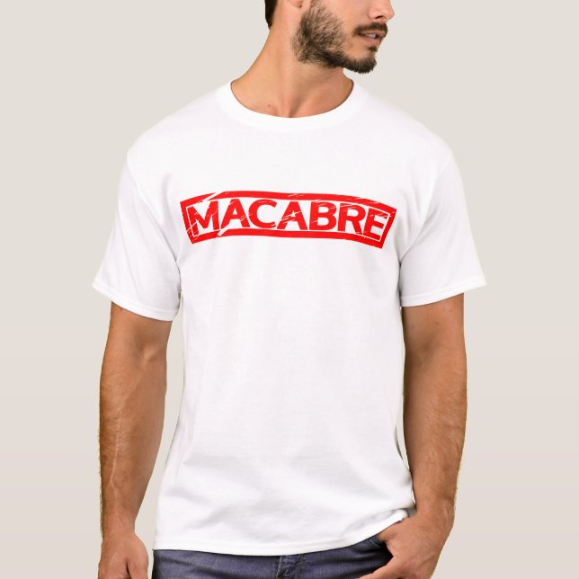 Camiseta Macabre Stamp (Frente)