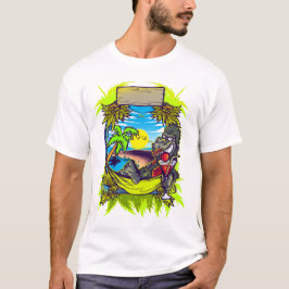 Camiseta macaco