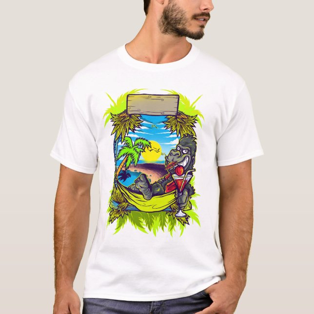 Camiseta macaco (Frente)