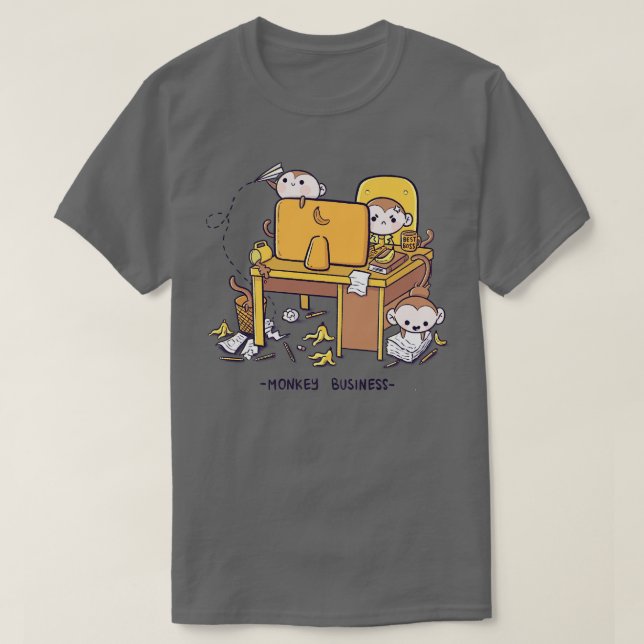 Camiseta Macaco (Frente do Design)
