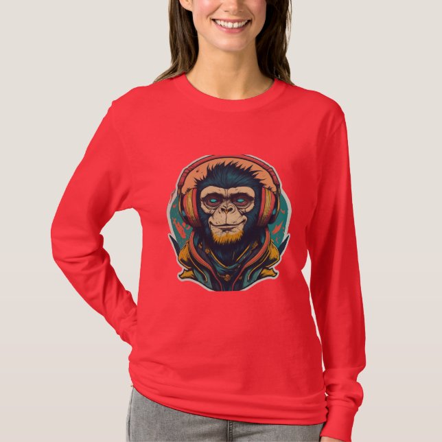 Camiseta macaco (Frente)