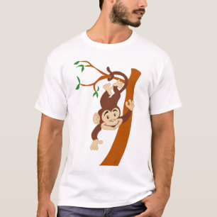 Camiseta Macaco Amigável