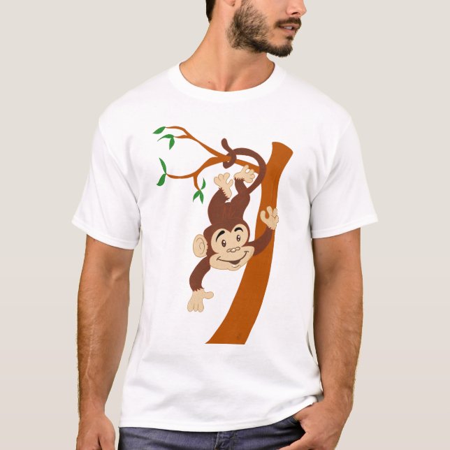 Camiseta Macaco Amigável (Frente)