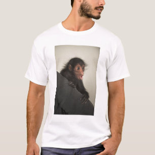 Camiseta Macaco-aranha-de-face-vermelha Ateles paniscus)