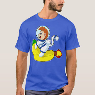 Camiseta Macaco Banana Astronauta