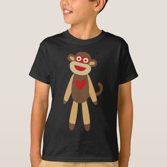 Camiseta Macaco bonito da peúga (Frente)