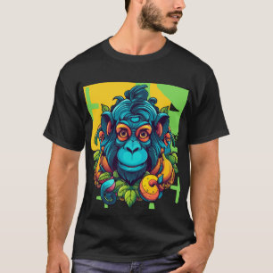 Camiseta Macaco Cheeky com T-Shirt Diversão Banana