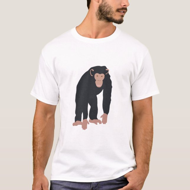 Camiseta Macaco Chimpanzé (Frente)