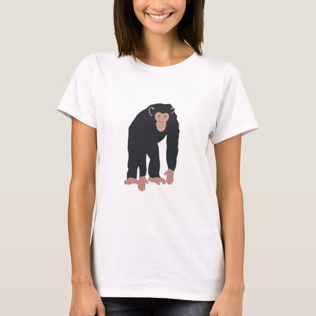 Camiseta Macaco Chimpanzé (Frente)