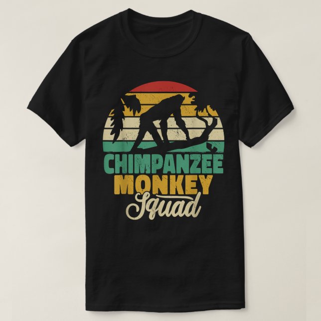 Camiseta Macaco-chimpanzé macaco-chimpanzé macaco macaco-ch (Frente do Design)