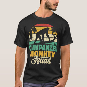 Camiseta Macaco-chimpanzé macaco-chimpanzé macaco macaco-ch