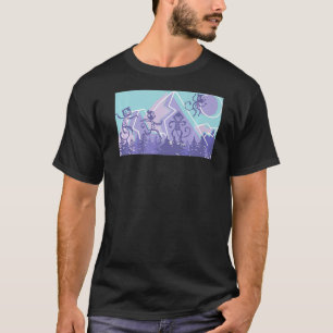 Camiseta Macaco-Cinto Retro Floresta Selvagem Vintage Chim
