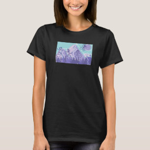Camiseta Macaco-Cinto Retro Floresta Selvagem Vintage Chim