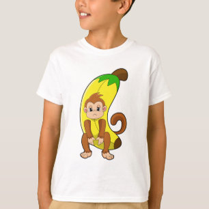 Camiseta Macaco com Banana