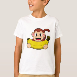 Camiseta Macaco com Banana