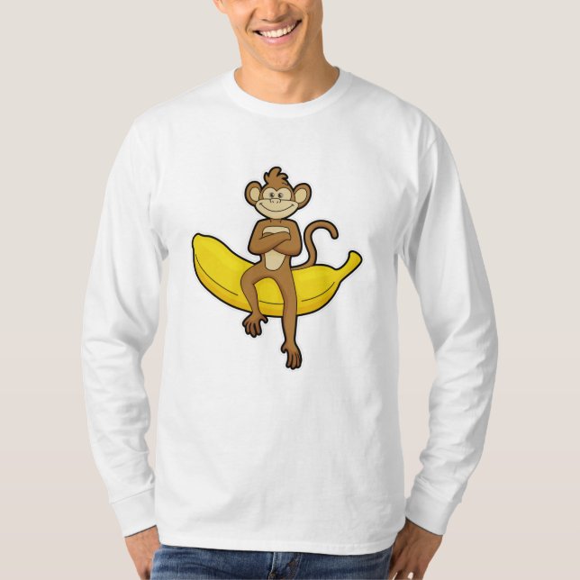 Camiseta Macaco com Banana (Frente)
