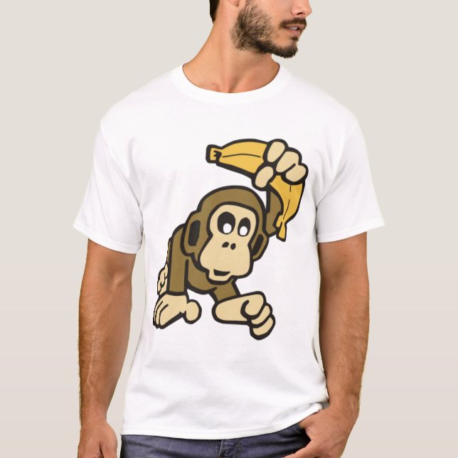 Camiseta macaco-com-banana (Frente)