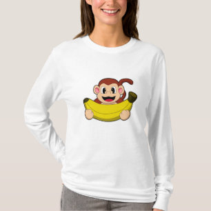 Camiseta Macaco com Banana