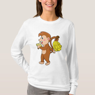 Camiseta Macaco com Bananas