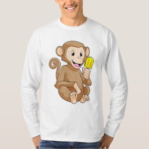 Camiseta Macaco com picolé