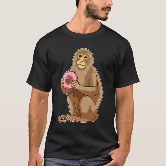 Camiseta Macaco com Rosquinha (Frente)