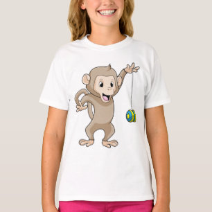 Camiseta Macaco com Yo-yo