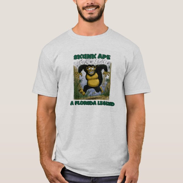 Camiseta Macaco da jaritataca ido selvagem! (Frente)