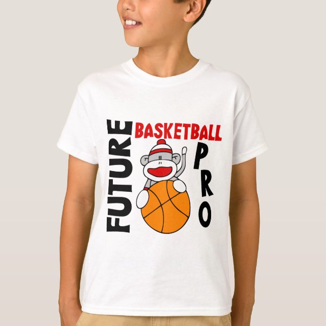 Camiseta Macaco da peúga do basquetebol futuro pro (Frente)