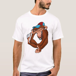 Camiseta Macaco de bronze