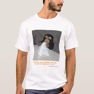 Camiseta Macaco de estimação com frio