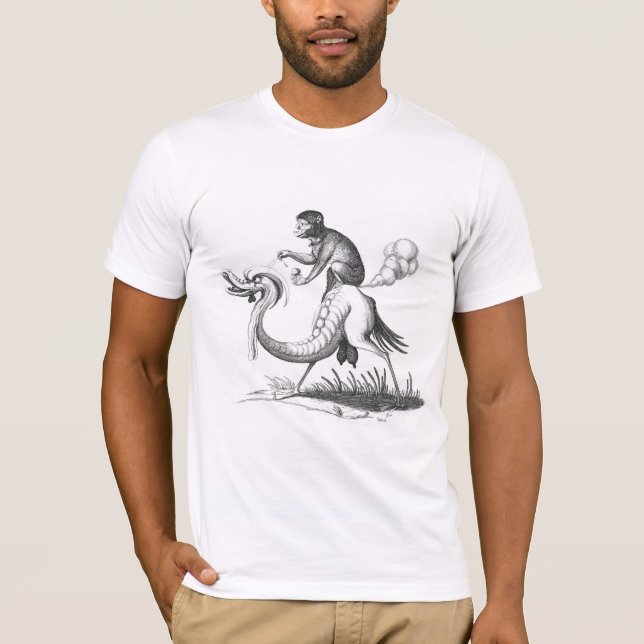 Camiseta Macaco de Farra num Monstro (Frente)