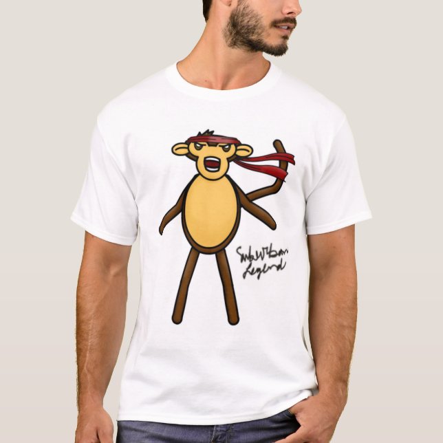 Camiseta Macaco de Ninja (Frente)