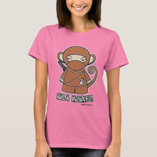 Camiseta Macaco de Ninja! T-shirt