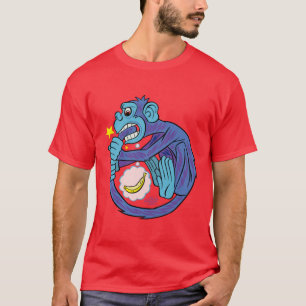 Camiseta Macaco de Ouroboros
