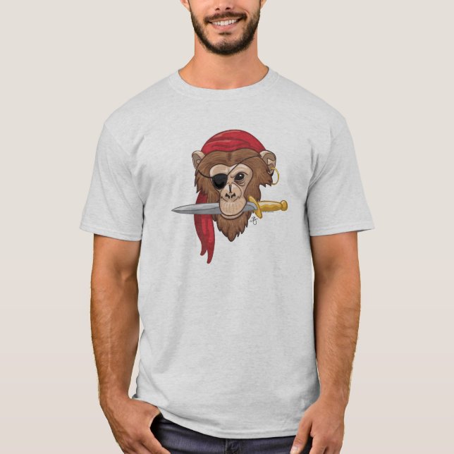 Camiseta Macaco de Pyrate (Frente)