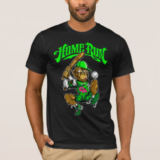 Camiseta Macaco de Rebatida de Beisebol