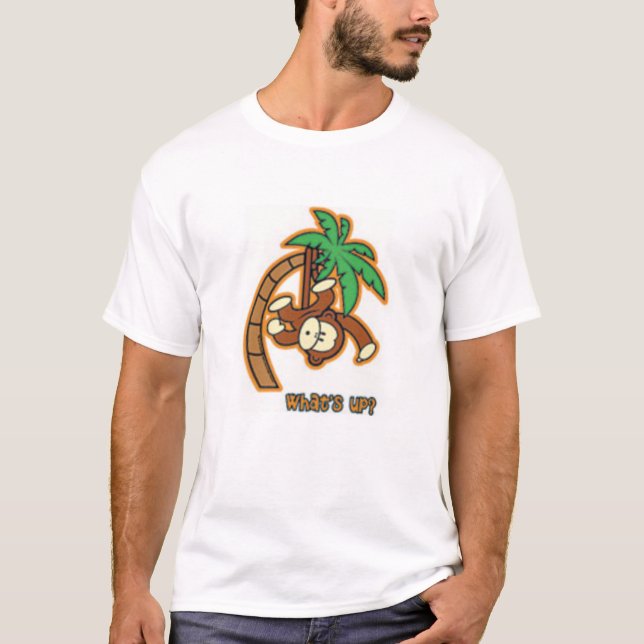 Camiseta Macaco de suspensão (Frente)