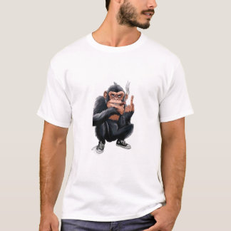 Camiseta Macaco Divertido