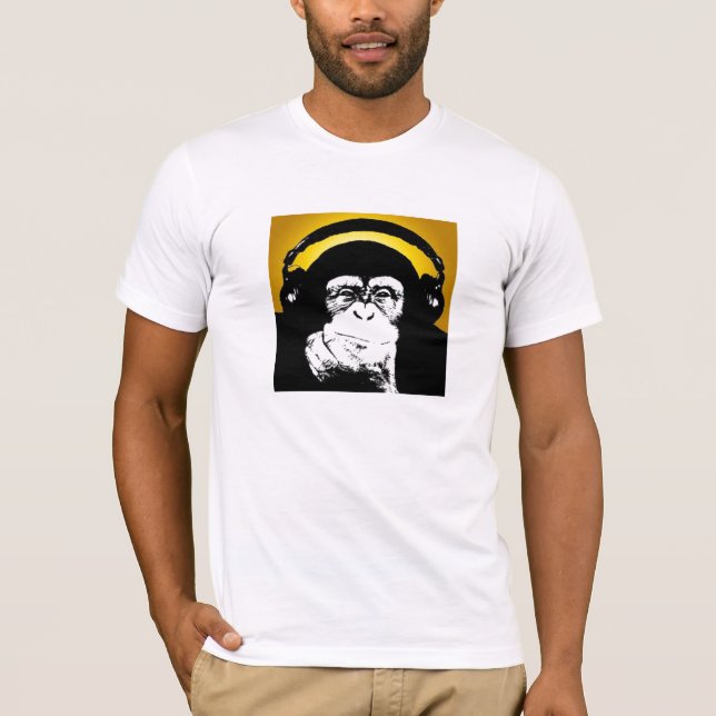 Camiseta Macaco DJ 2 (Frente)