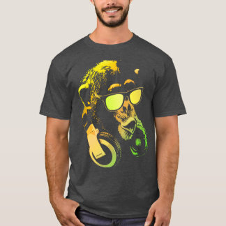 Camiseta Macaco DJ Amarelo