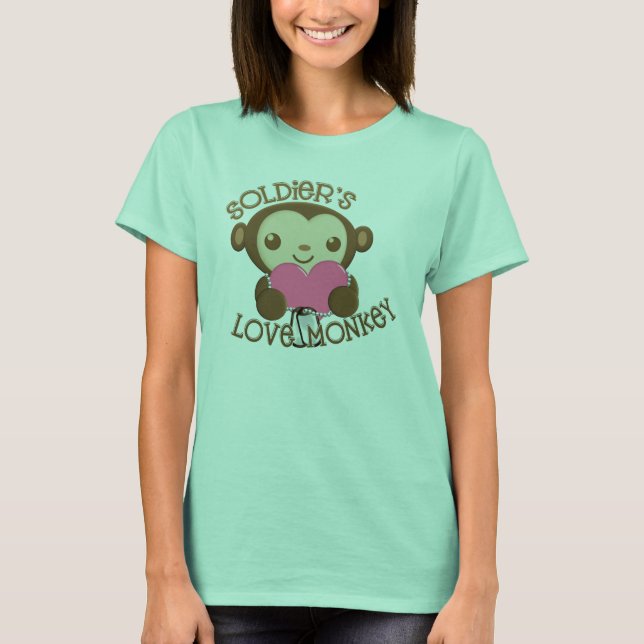 Camiseta Macaco do Amor do Soldado (Frente)