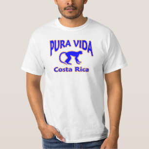 Camiseta Macaco do azul de Vida Costa Rica