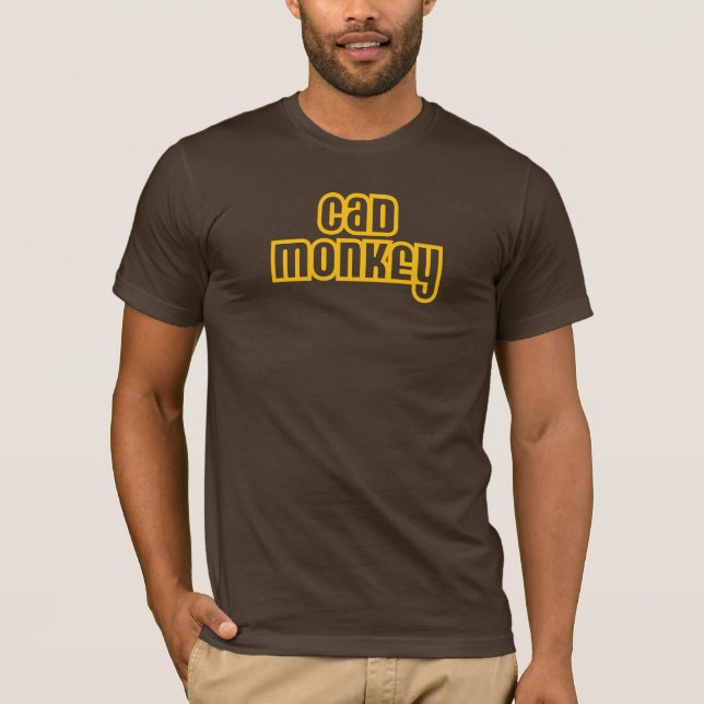 CAMISETA MACACO DO CAD (Frente)