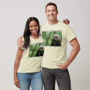 Camiseta Macaco do Capuchin - privacidade por favor