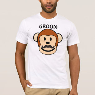Camiseta Macaco do Grove com bigode
