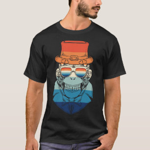 Camiseta Macaco Do Jogador De Casino Vintage