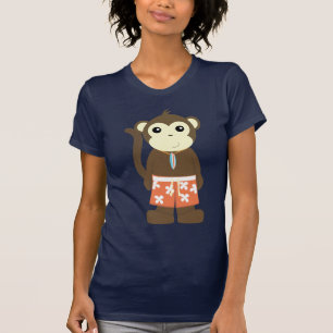 Camiseta Macaco do surf