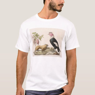 Camiseta Macaco e condor de leão, nativos ao Chile ou a