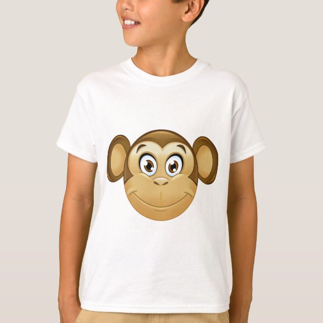 Camiseta macaco emoji (Frente)